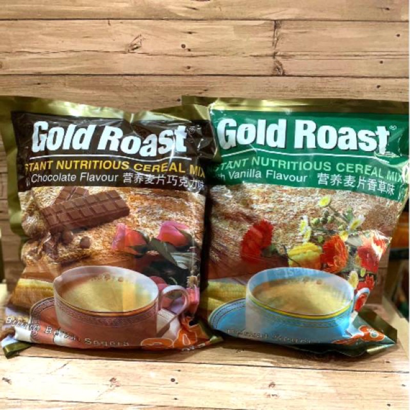 

Gold Roast Cereal / Sereal Instant Rasa Cokelat dan Vanilla isi: 20 sachets