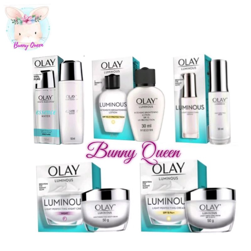 Olay White Radiance Luminous Day Night Cream Essence Serum Lotion