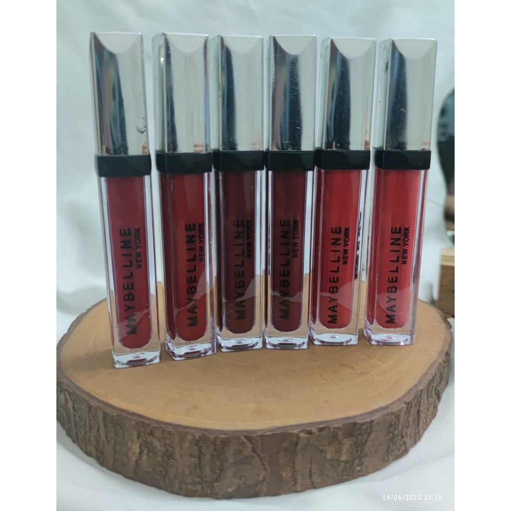 ( 6 PCS ) LIP TREND Beauty now! Lip Gloss Maybelline HH-4148