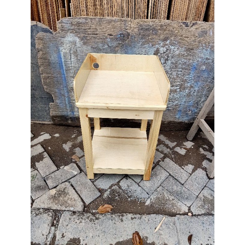 READY meja kompor 1 tungku / bisa untuk meja dispenser