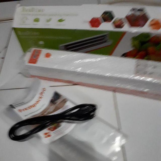 Vacuum Sealer Perekat Freshpack Pro Alat Vacuum Vacum Pembungkus Makanan Buah Sayuran Snack Daging