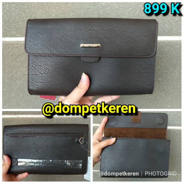 CLUTCH HUSH PUPPIES 100% ORIGINAL BRAND / HANDBAG HUSH PUPPIES / TAS TANGAN HUSH PUPPIES / DOMPET