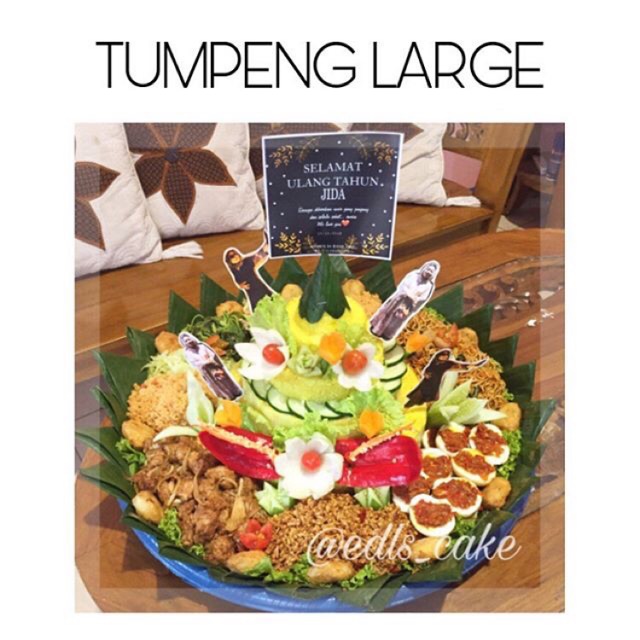

TUMPENG TAMPAH LARGE