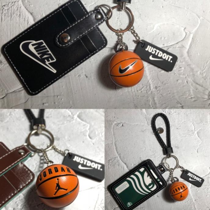 

Id Card Holder Nike/Gantungan Kartu Bola Air Jordan/ Lanyard/Name Tag Terlaris