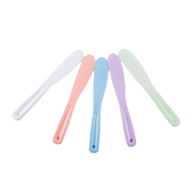 Sendok Spatula Mini Bahan Plastik Untuk Masker Wajah