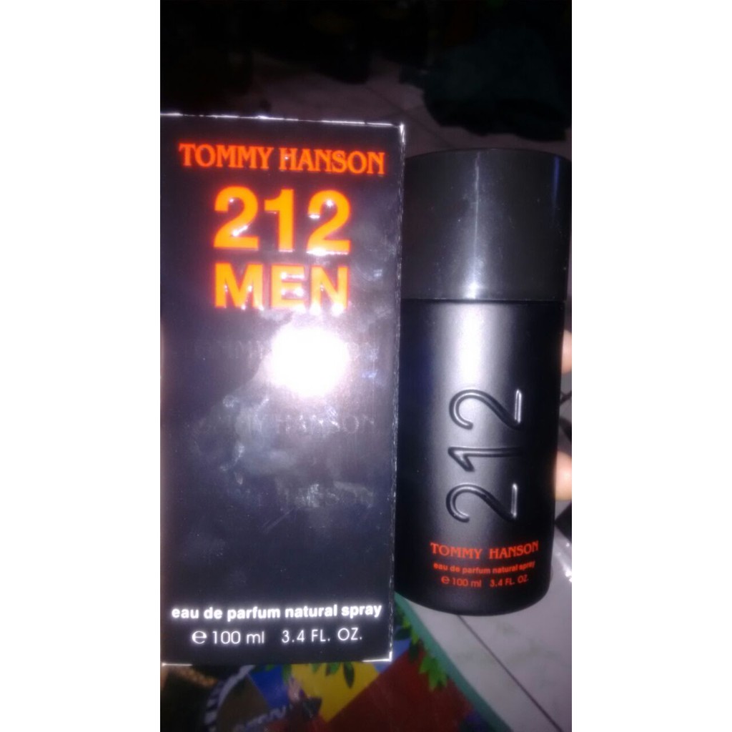 Tommy Hanson 212 Men 100ml Black Classic.