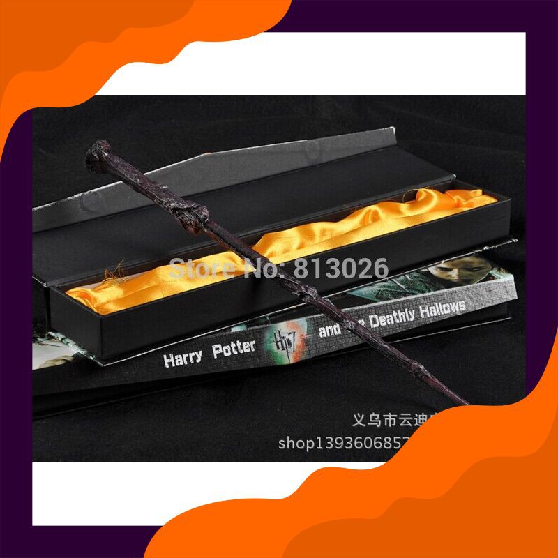 Anime Figure Import Berkualitas Harry Potter Hogwarts Tongkat Ajaib 36 Cm Action Figure, Pvc Brinque