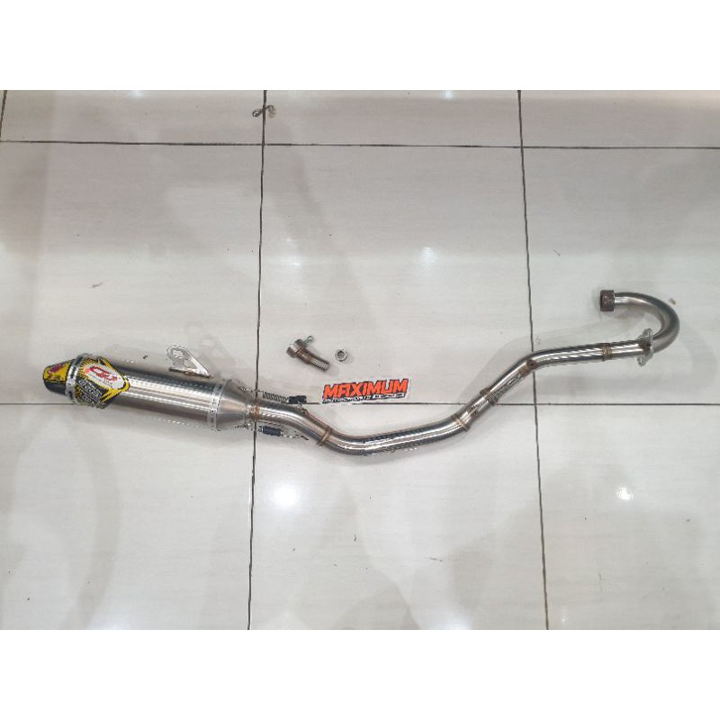 knalpot KLX150 C2 stainless DB KILLER CLD