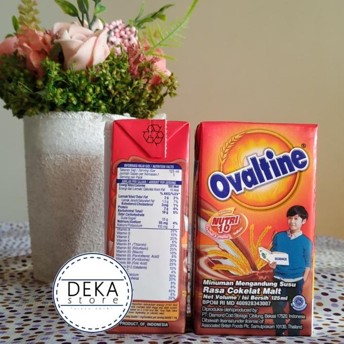 

(BISA COD) Susu Ovaltine UHT Chocolate Malt 125 ml TERMURAH Kode 885