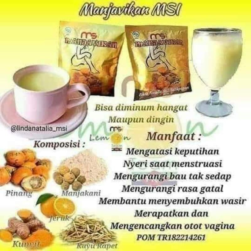 Manjavikan MSI kemasan besar 100gram