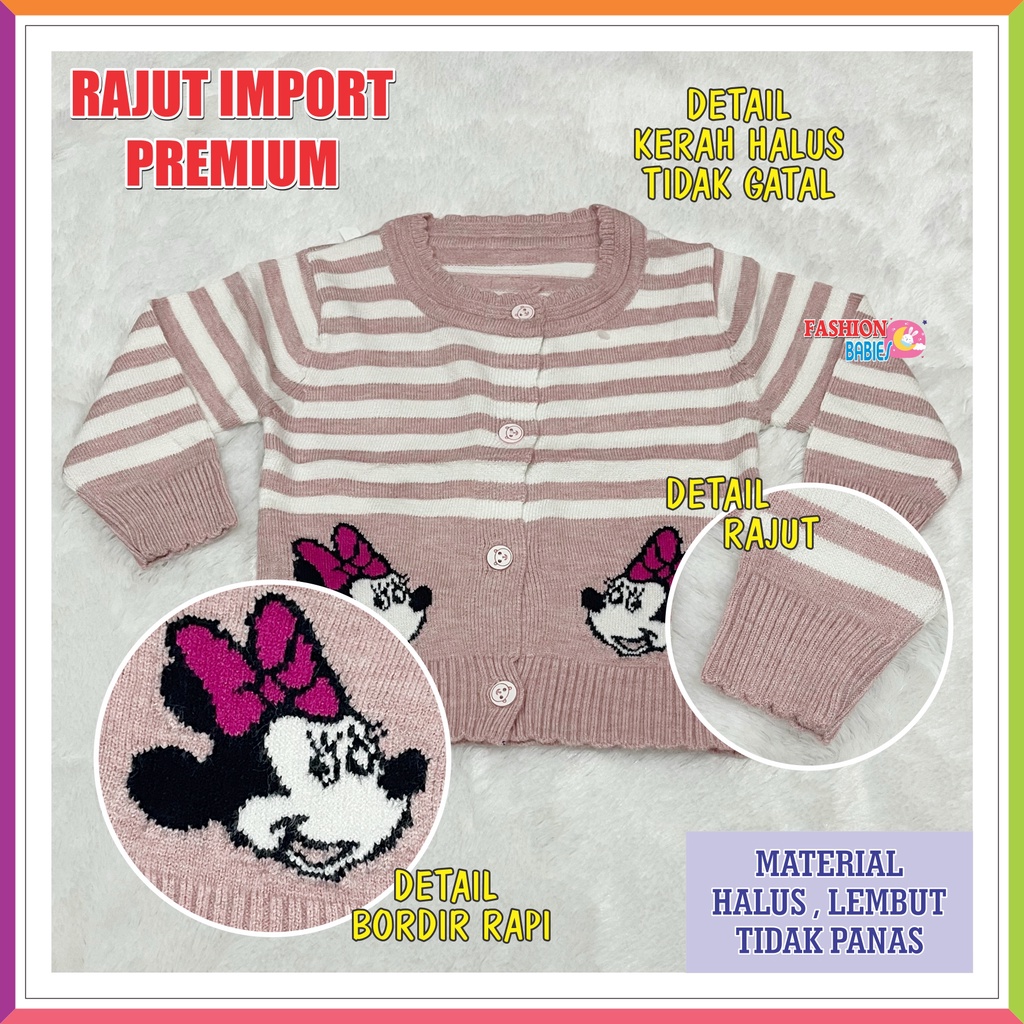 ❤ Fashionbabies ❤ SWEATER IMPORT BABY PREMIUM GARIS