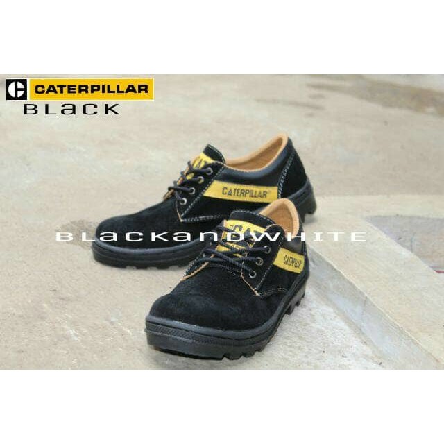 sepatu pria Boots safety Sepatu caterpillar low safety
