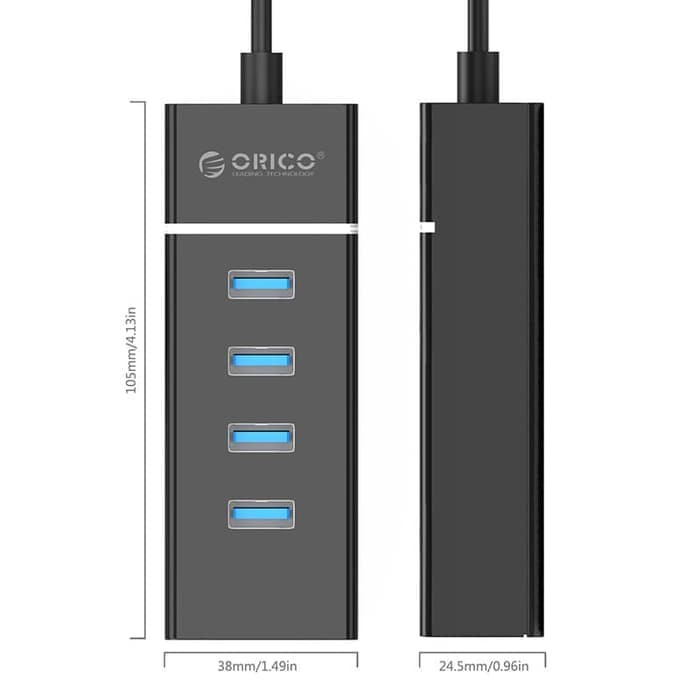 Accessories Orico USB HUB W6PH4 4 Port