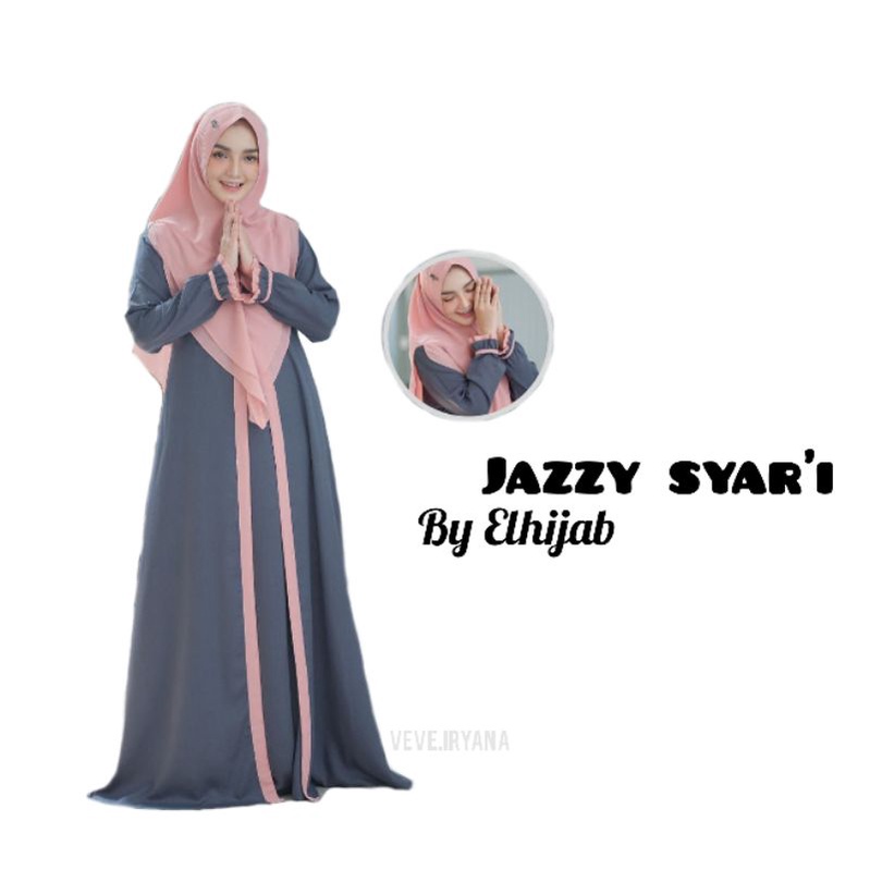 El hijab Jazzy syar'i gamis syari original terbaru