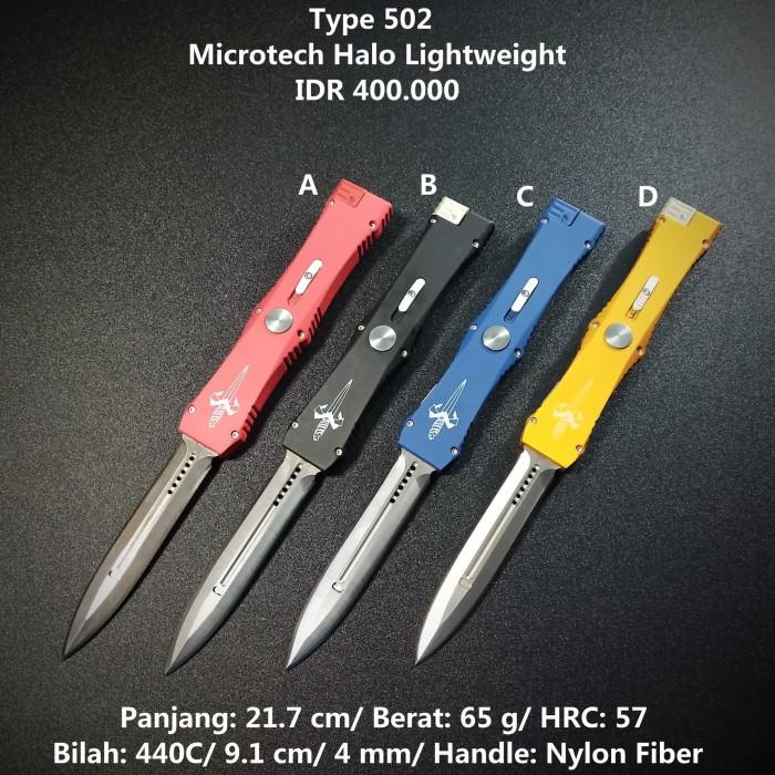 Kit | Pisau Outdoor Microtech Halo Lightweight Super Murah
