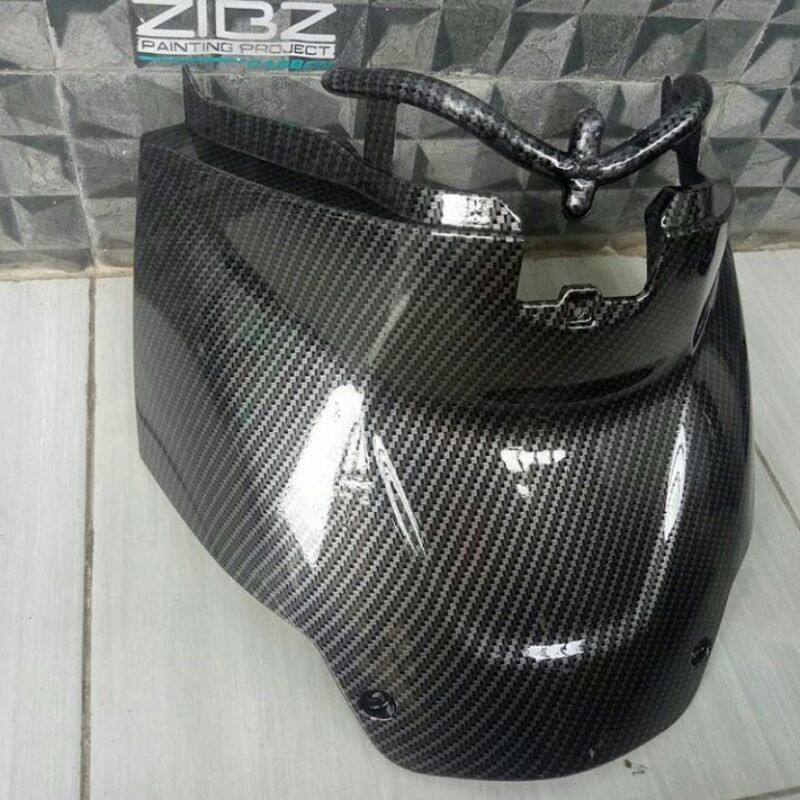 tutup mesin scoopy esp carbon WTP