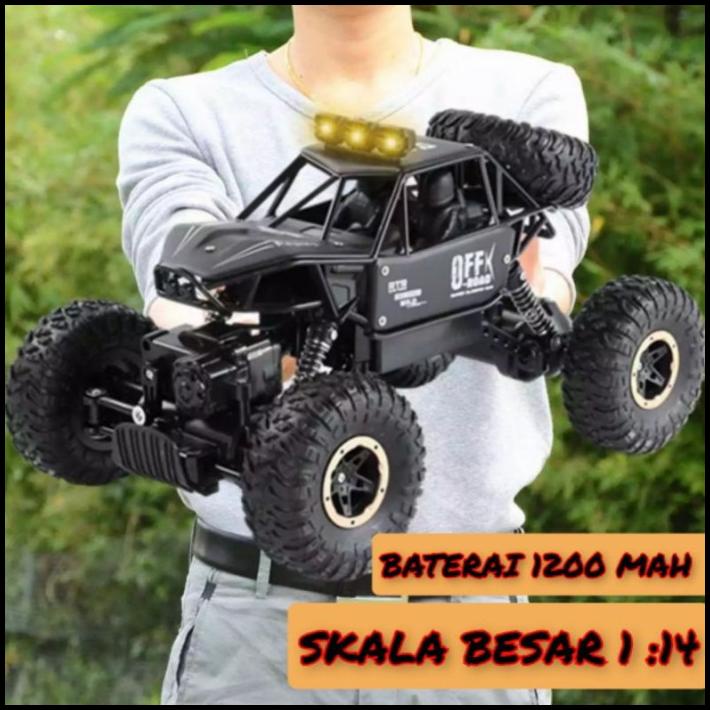 Mobil Remot Control Rc Rock Crawler 4 WD Scale 1:14 Remot Kontrol