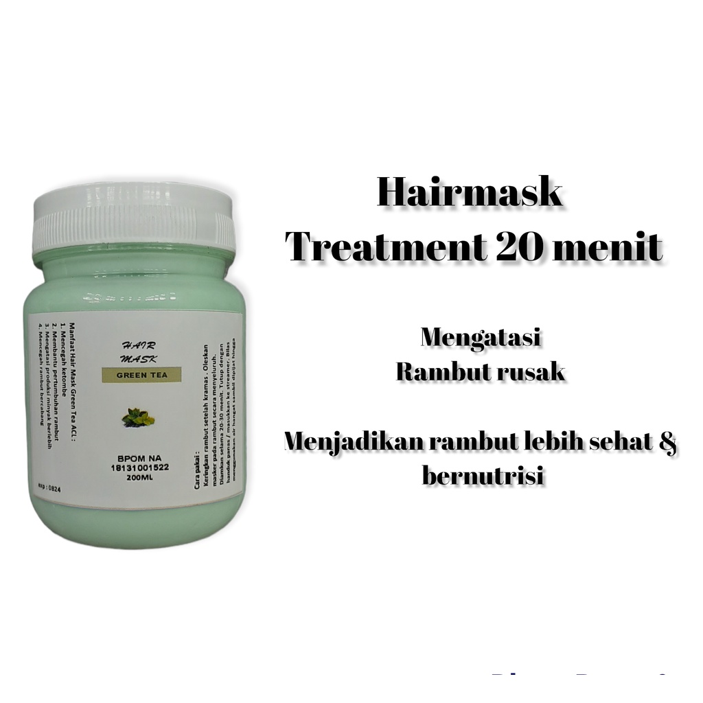 Hairmask Masker Rambut ACL Treatment Spa Salon 200ML Wangi Lembut Vitamin Original