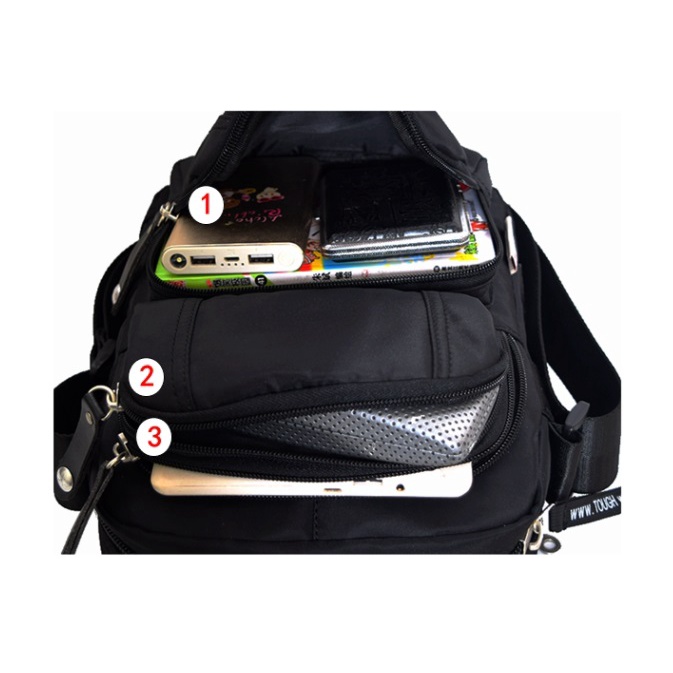 TAS TOUGH TOUGH 6132  sling BRIEFBAG OFFICE PACK Tas  ough LAPTOP PAD sling bag TAS TOUGH