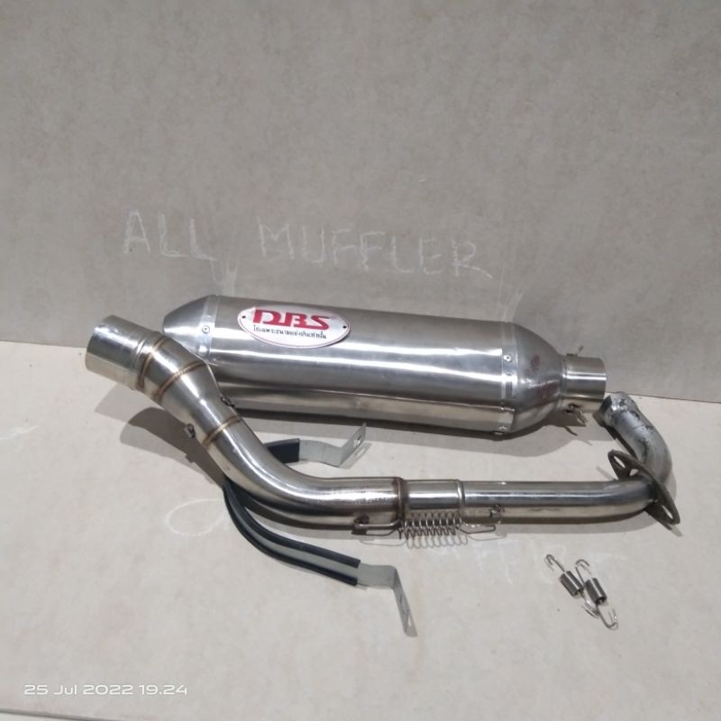knalpot racing dbs kotak kapsul mio sporty dan Mio soul