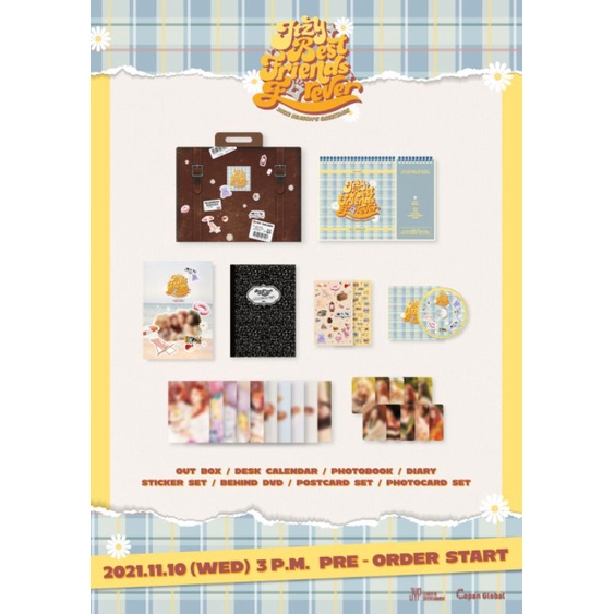 SHARING ITZY SEASON GREETING 2022 BEST FRIENDS FOREVER [BACA DESKRIPSI]