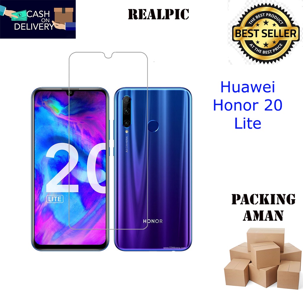 Tempered Glass Huawei Honor 20 Lite Screen Protector Anti Gores