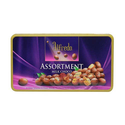 

coklat alfredo almond kaleng 180g