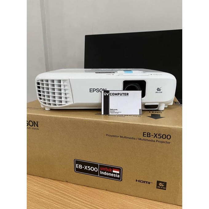 Projector 3LCD Epson EB-X500 Proyektor EB X500 XGA pengganti EB-X450