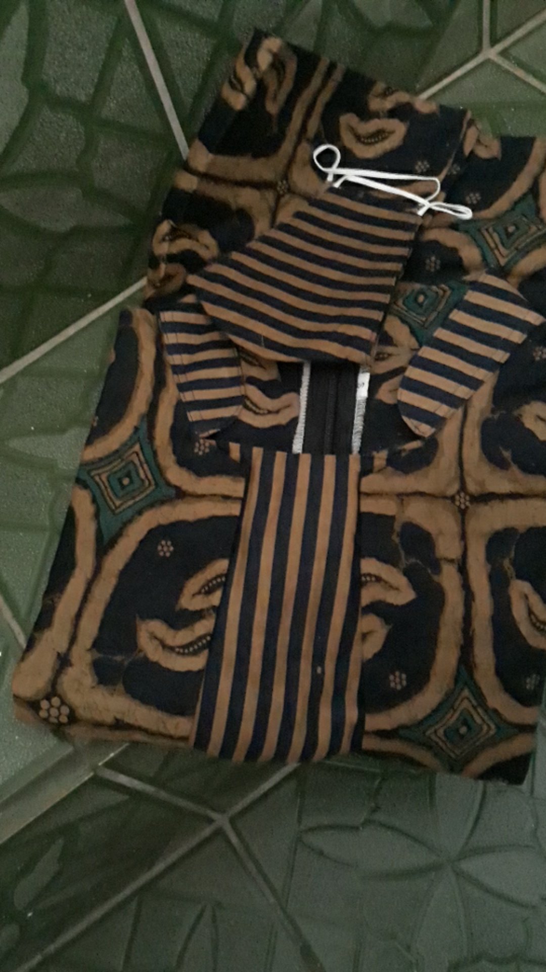 Atasan Batik Wanita Modern Perpaduan Batik Lurik - Blouse Batik Lurik - S-m-l-xl-xxl-3l-4l-5l