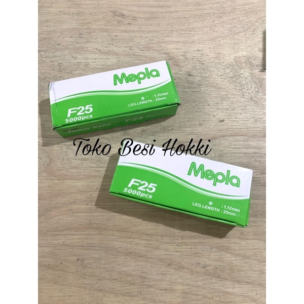 

Isi Paku Tembak F25 / Mepla F25