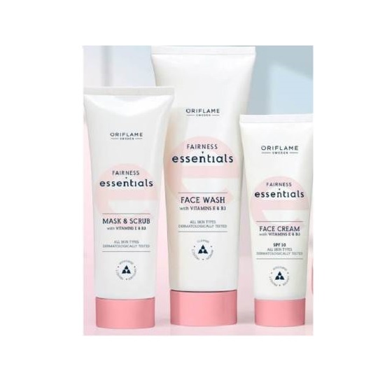 Essentials Glow [ Face Wash Mask Scrub Cream ]