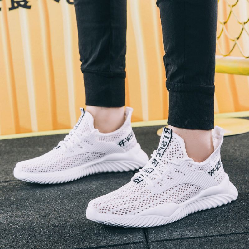 Sepatu Sneaker Pria 01165990 Woven Breathable Casual Sports