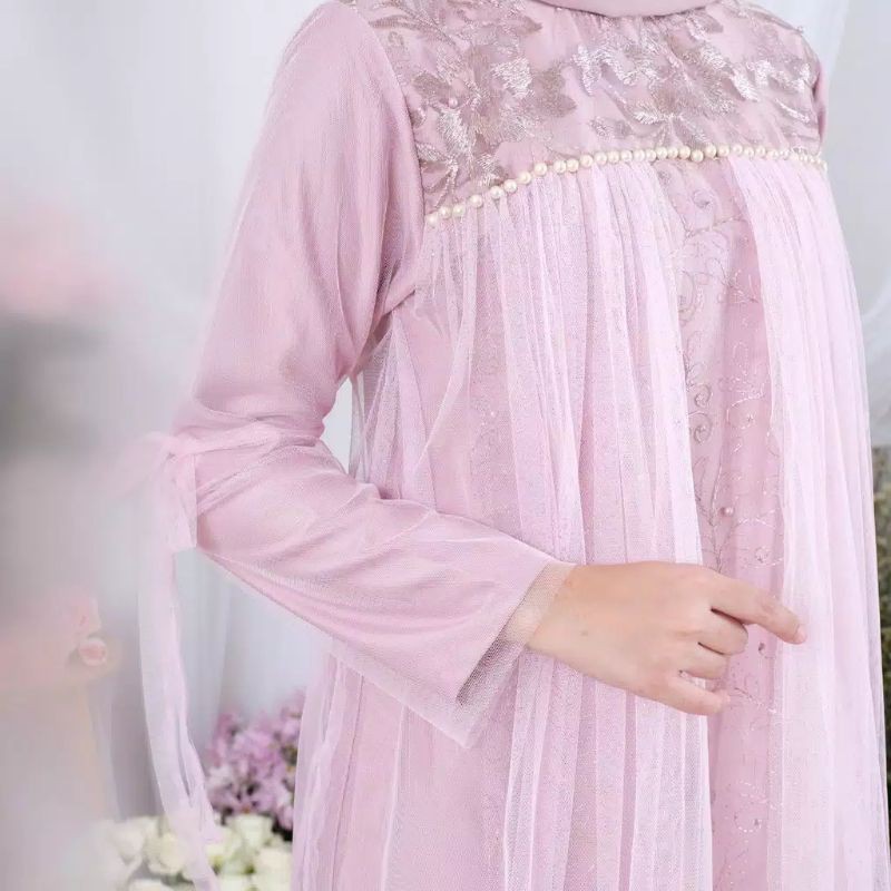 ORIGINAL! CASSANDRA dress baju pesta kondangan / bridesmaids / bumil / couple / seragam keluarga