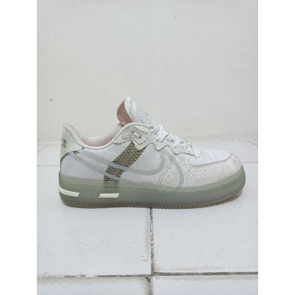 [secondshoes] - Nike Air Force 1 React QS White Light Bone