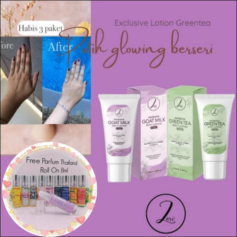 ‼️FREE GIFT ‼️Paket Lotion Pemutih BPOM  Zarv Skincare