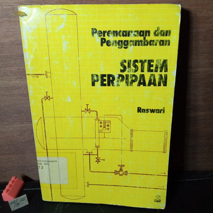 buku sistem perpipaan perencanaan dan penggambaran ex perpus 324 hal