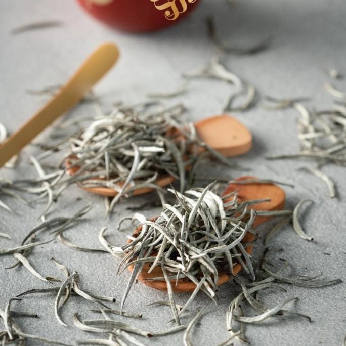 

[ COD ] PREMIUM White Tea Silver Needle - 50g TERBAIK Kode 1439