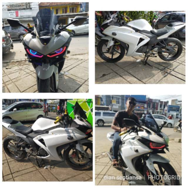 Fairing R25 untuk byson carbu