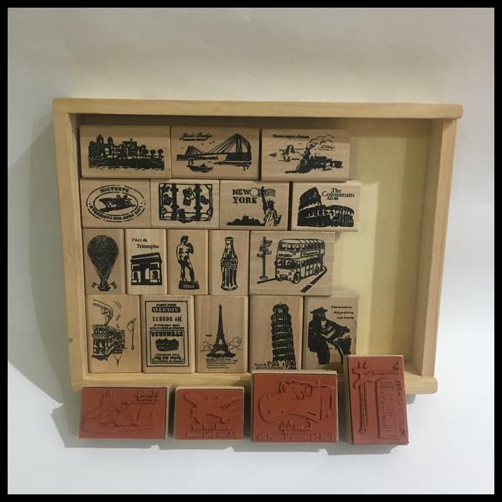 

Ready Stock Stamp Set 21 Pcs