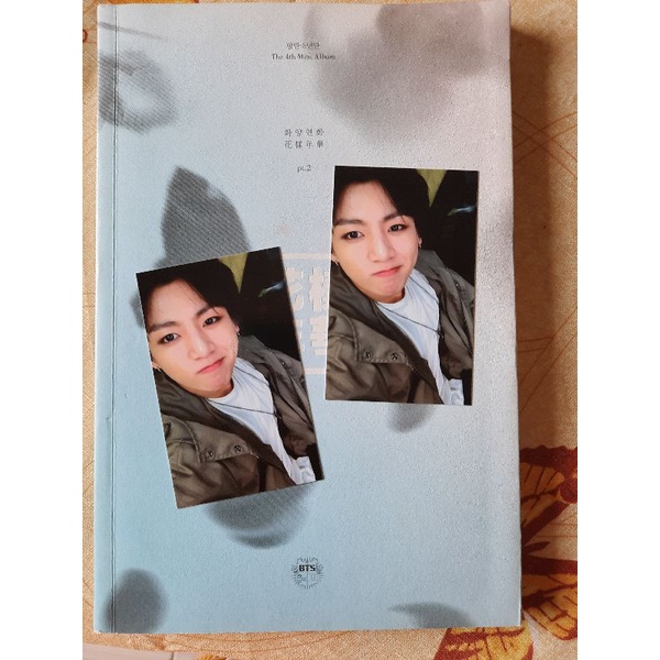 ALBUM UNSEALED BTS HYYH PT.2 BLUE VER  PC JUNGKOOK