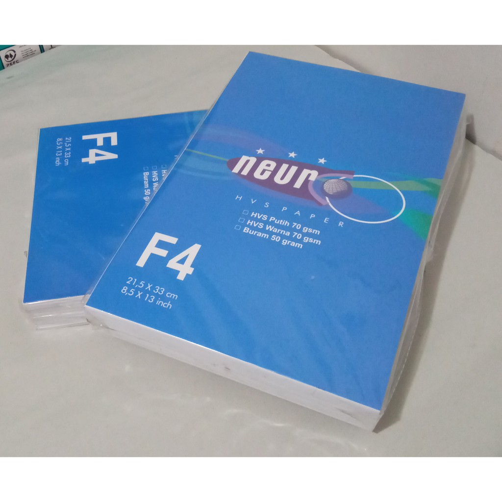 

Kertas Fotokopi F4 70 Gram Neuro