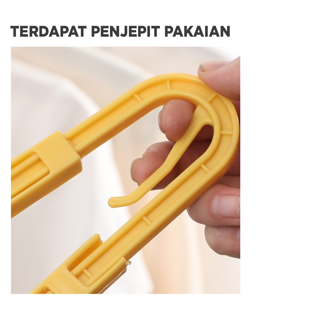 Gantungan Tarik Hanger Handuk Lebar / Gantungan Tarik Hanger Sajadah / Hanger serbaguna