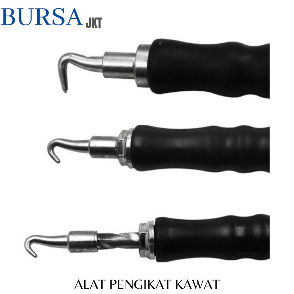 ALAT PENGIKAT KAWAT BESI TWISTER HOOK WIRE