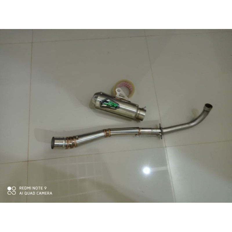 KNALPOT RACING JRM BEBEK SHOGUN . KNALPOT SHOGUN STANDARD KNALPOT BEBEK