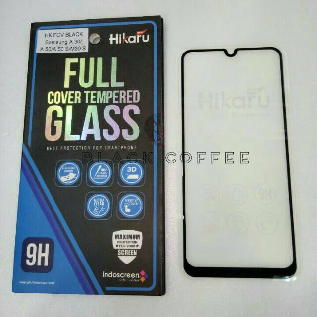 Tempered glass full samsung A50/A50s A30/A30s M30/M30s 2019 M31 2020 screen guard Hikaru FCV