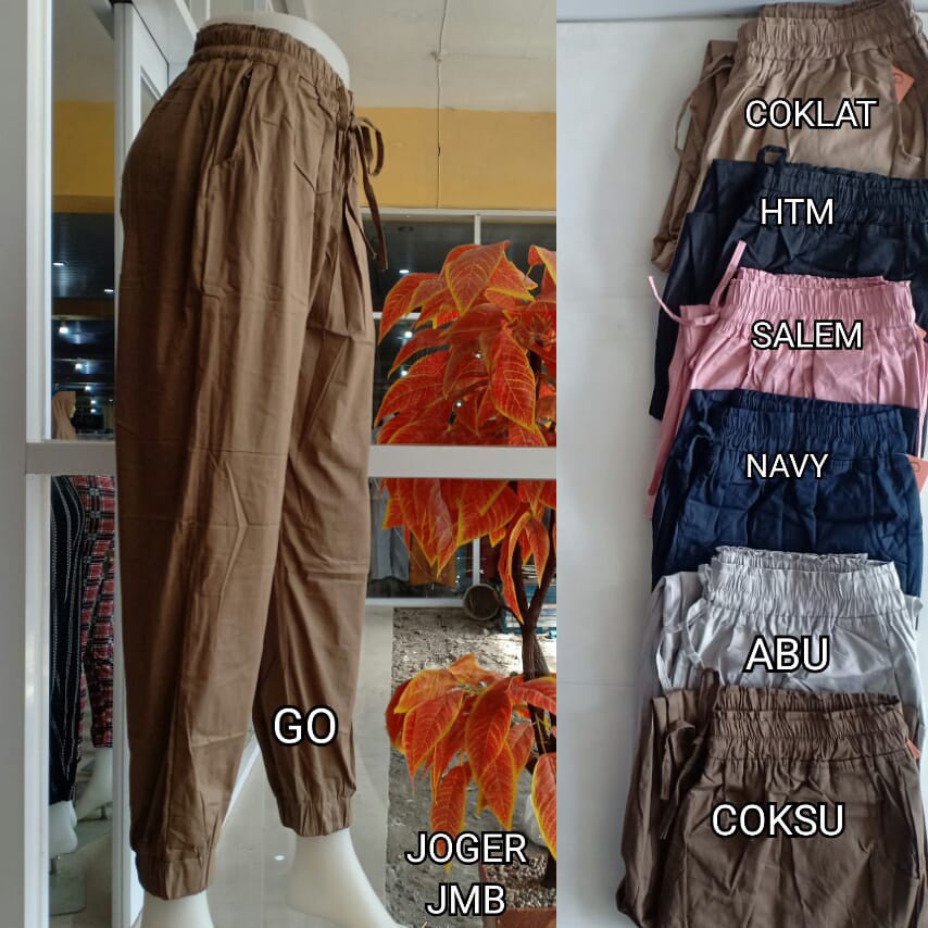 gof S.ME Celana Panjang Jogger dan Legging Wanita