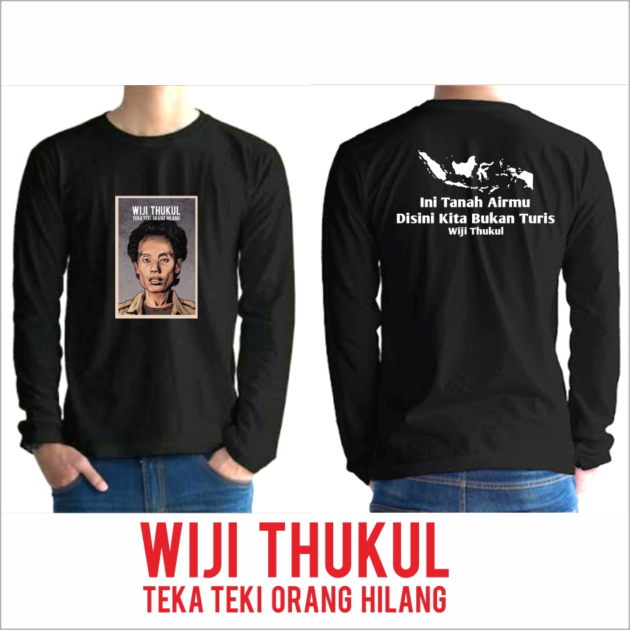 Morning-Kaos Aktivis Indonesia-Kaos Tokoh-Kaos Distro-Kaos lengan panjang-aktivis Wiji tukul