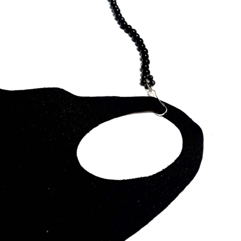 Kalung Masker Strap Mask Hanging Multifungsi Monochrome Series