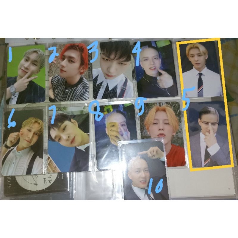 BTOB PHOTOCARD INSIDE OUTSIDE BE TOGETHER BOOM SEASON GREETING MD