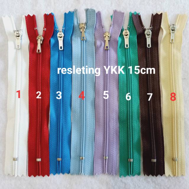 RESLETING YKK 15cm